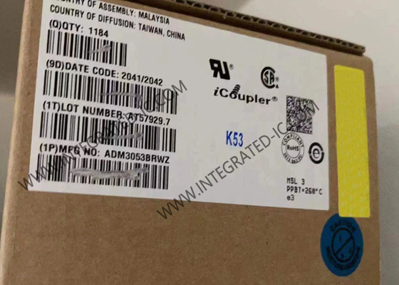 ADM3053BRWZ 集積回路チップ 隔離 CANトランシーバー SOIC-20 CAN FDトランシーバー