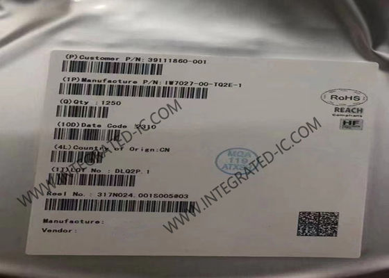 IW7027-00-TQ2E-1 集積回路チップ 16 チャネル 外流シンク LED ドライバー