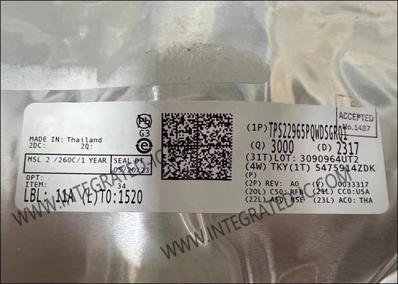 TPS22965PQWDSGRQ1 集積回路チップ 5.7V 自動車用負荷スイッチ 4A 電源スイッチ