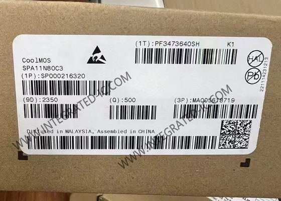 SPA11N80C3 集積回路チップ クールMOS Nチャネル電源 MOSFET トランジスタ TO-220FP-3 パッケージ