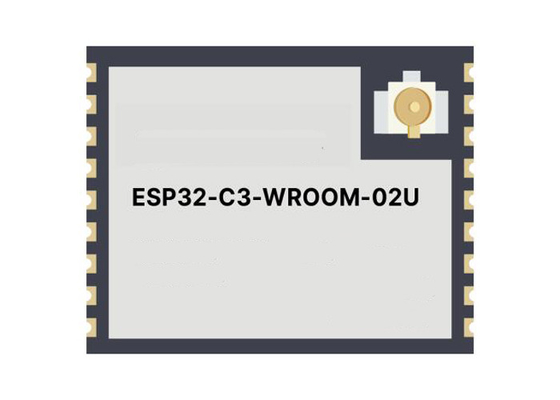 ESP32-C3-WROOM-02U-N8 ワイヤレス通信モジュール Wi-Fi と BT LE モジュール マルチプロトコル モジュール