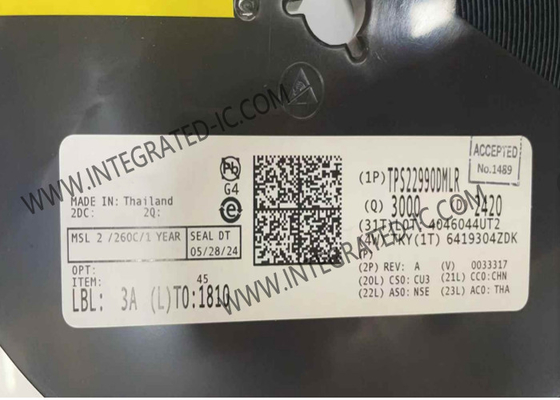 TPS22990DMLR 集積回路チップ 3.9mΩ 抵抗負荷スイッチIC WSON-10