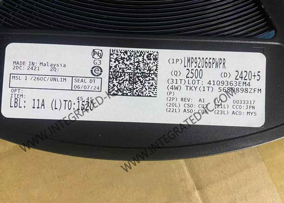 LMP92066PWPR 統合回路チップ 二重温度制御デジタルからアナログ変換機