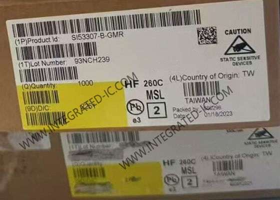 SI53307-B-GMR 集積回路チップ ジッター ファノウット 時計バッファ QFN16 時計 ファノウット バッファ