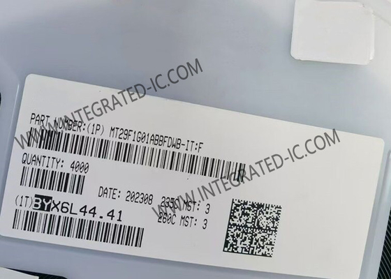 1Gbit記憶IC MT29F1G01ABBFDWB-IT:F 8-UPDFNの集積回路の破片83MHz