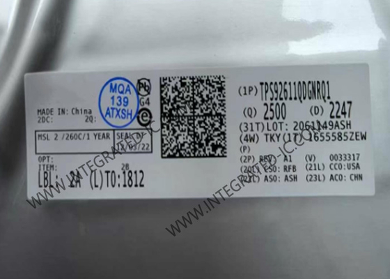 TPS92611QDGNRQ1 集積回路チップ 自動車用単チャンネルLEDドライバー HVSSOP-8