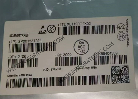 IR3550MTRPBF 統合回路チップ 60A 統合パウバーステージ PQFN-32 ゲートドライバ