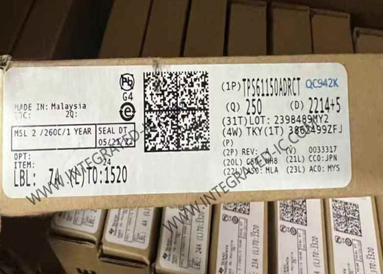 TPS61150ADRCT 統合回路チップ 単一のインダクタを使用するダブル出力ブース WLEDドライバー
