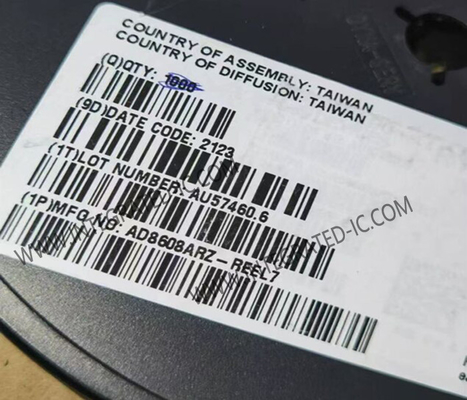 AD8608ARZ 集積回路チップ 低ノイズ CMOS 精密クワッドオペレーションアンプ