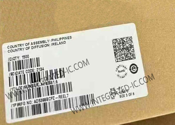AD5398BCPZ 集積回路チップ 10 ビット DAC LFCSP-8 デジタルからアナログ変換器