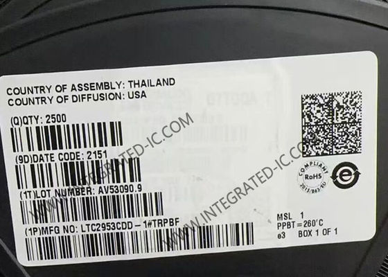 LTC2953CDD-1 集積回路チップ 圧力ボタンのオン/オフコントローラ 電圧モニタリング