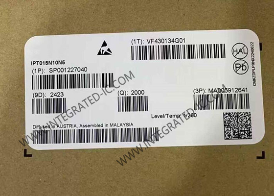 NチャネルIPT015N10N5 100V力トランジスター8-PowerSFN集積回路の破片