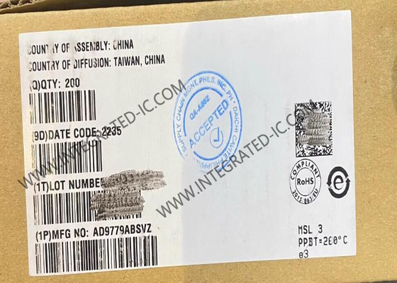 AD9779ABSVZ 集積回路チップ 16 ビットデジタルからアナログ変換器 TQFP-100