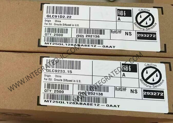 MT25QL128ABA8E12-0AAT メモリーIC 128Mbit 非揮発性 NOR フラッシュメモリIC TBGA24