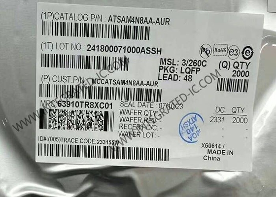 ATSAM4N8AA-AURマイクロコントローラー MCU 高性能32ビットARMコーテックス-M4マイクロコントローラー
