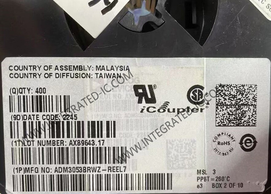 ADM3053BRWZ 集積回路チップ 隔離 CANトランシーバー SOIC-20 CAN FDトランシーバー