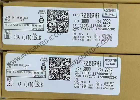 TPS53515RVER 統合回路チップ 12A シングルシンクロン SWIFT バック変換 VQFN28