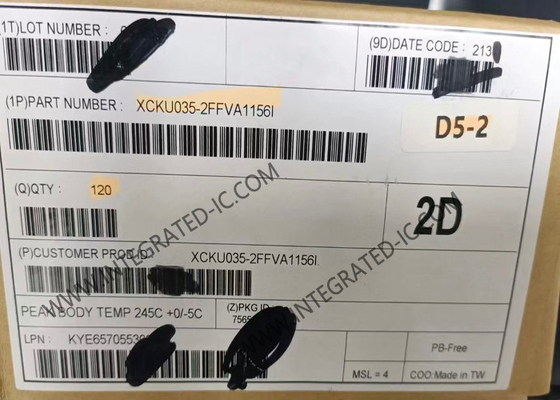 XCKU035-2FFVA1156I フィールド プログラム可能なゲート アレイ キンテックス 超スケール FPGA IC FCBGA1156