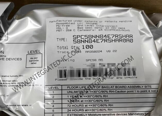 マイクロコントローラー MCU SPC58NN84E7RSHAR 6MBまで フラッシュ SPC58 マイクロコントローラー 200MHz