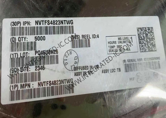 NVTFS4823NTWG 集積回路チップ 30V 30A10.5 mΩ シングル N−チャネル パワー MOSFET トランジスタ