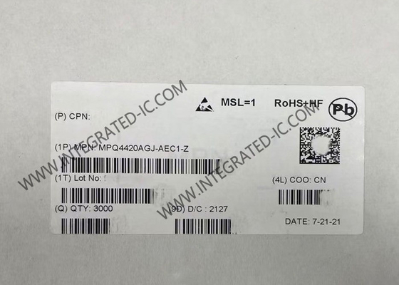 集積回路チップ MPQ4420AGJ-AEC1 410kHz 2A バックスイッチング規制IC