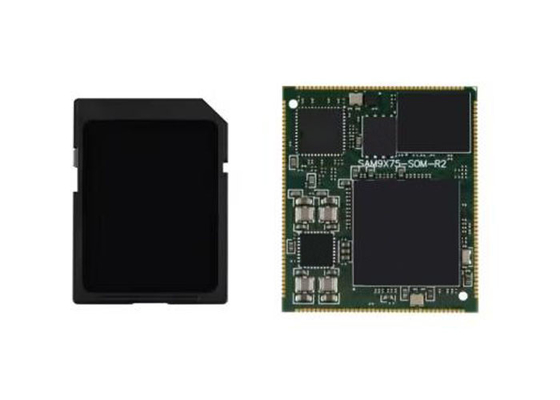 SAM9X75D2GN4-I/M4B マイクロコントローラー MCU 32ビット MPU システムオンモジュール、2Gb DDR3L搭載