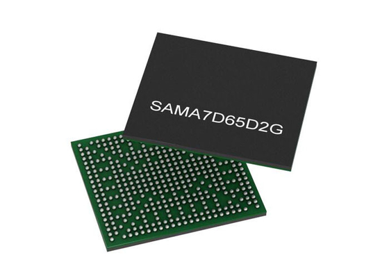 SAMA7D65D2G-V/4UB マイクロコントローラー MCU 32ビット マイクロプロセッサ 1GHz ARM コルテックス A7 SIP