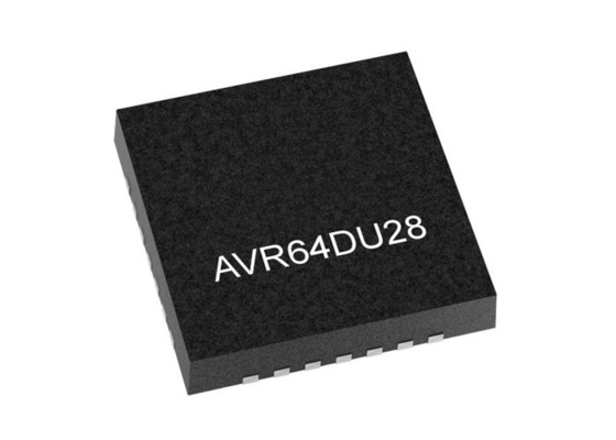 AVR64DU28T-I/STX マイクロコントローラー MCU 8ビットマイクロコントローラー VQFN28 USB 2.0 FS デバイス