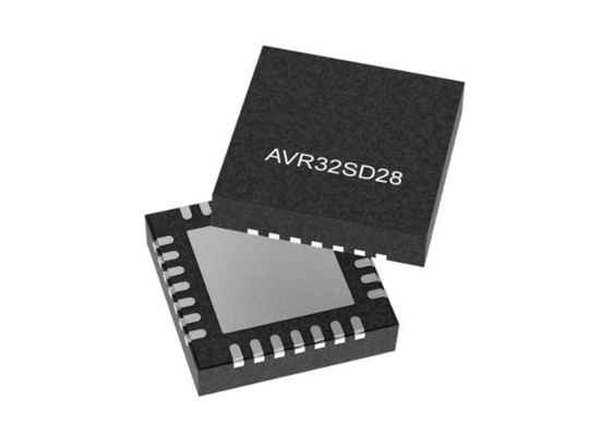 AVR32SD28T-E/3LW マイクロコントローラー MCU 8ビット AVR SD マイクロコントローラー VQFN28 デュアルコア MCU