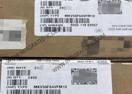 MKV30F64VFM10 マイクロコントローラ MCU ARM コルテックス M4 キネティス KV マイクロコントローラ IC 32ビット MCU