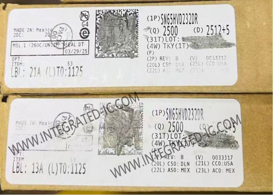 SN65HVD232DR 集積回路チップ 3.3V CANトランシーバー SOIC8 CANバス・トランシーバー