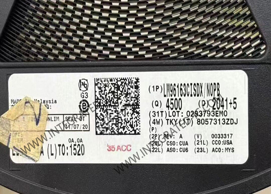 LM96163CISDXセンサーIC リモートダイオードデジタル温度センサー WSON-10