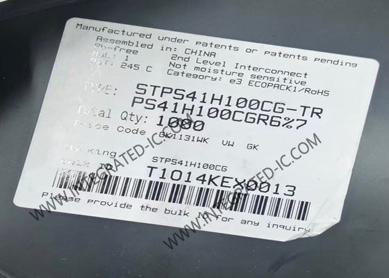 STPS41H100CG 集積回路チップ 100V 40A デュアルパワーショットキー整流器