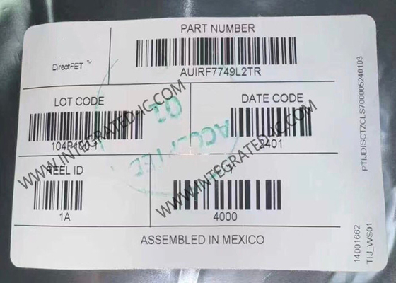 集積回路チップ AUIRF7749L2TR 自動車用 10V パワーシングル MOSFET トランジスタ