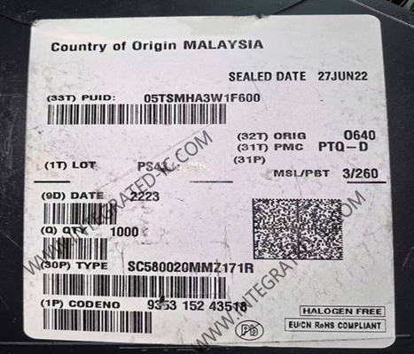 SC580020MMZ171R マイクロコントローラー MCU 高性能組み込みプロセッサ BGA パッケージ