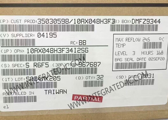 10AX048H3F34I2SG フィールド プログラム可能なゲート 配列 アリア 10 GX 480 FPGA FBGA1152 アリア 10 FPGA