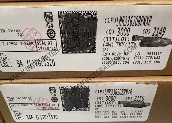 LMR33620BRNXR 集積回路チップ 3.8V から 36V 2A 超低EMIの同期バック変換器