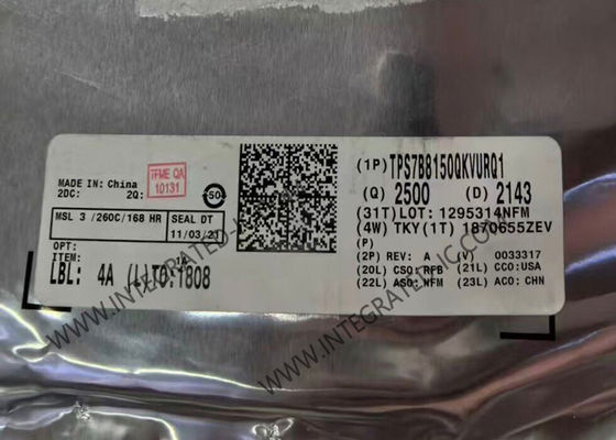 TPS7B8150QKVURQ1 集積回路チップ 低ドロップアウトレギュレータ 150mA LDOレギュレータ