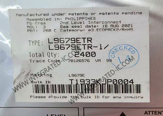 L9679ETR 集積回路チップ 車載バッテリーカットオフ回路およびエアバッグシステム拡張IC