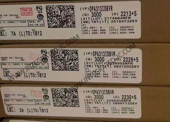 OPA313IDBVR 統合回路チップ シングル 5.5V 1MHz 50μA RRIO 運用増幅器