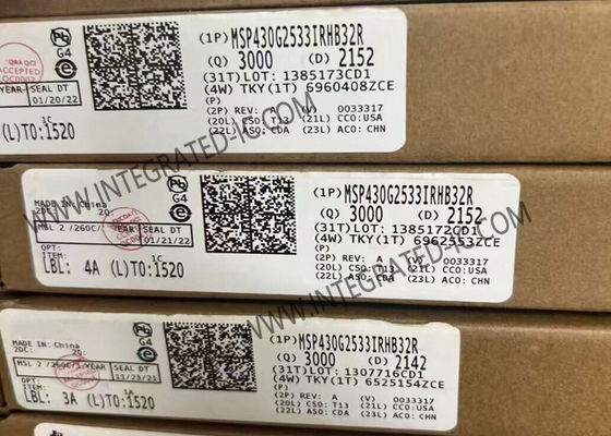 MSP430G2533IRHB32R マイクロコントローラー MCU 16ビット MCU 16MHz ミックスドシグナル マイクロコントローラー