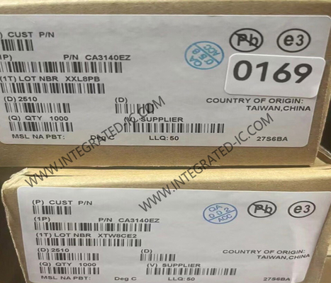 CA3140EZ 統合回路チップ 4.5MHz BiMOS 運用増幅器 PDIP8