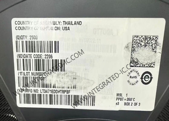 LT3471EDD 統合回路チップ ダブル 1.3A 1.2MHz スイッチングレギュレーター DFN-10 パッケージ