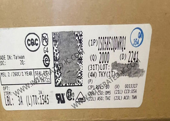 ISO5851QDWRQ1 集積回路チップ 自動車用 5.7kVrms シングルチャネル隔離ゲートドライバー