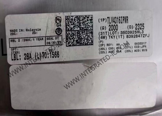 TLV4316IPWR 集積回路チップ クワッド 5.5V 10MHz RRIO オペアンプ