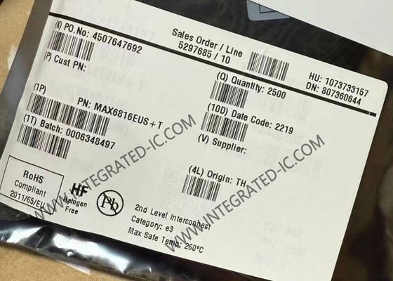 MAX6816EUS 統合回路チップ 15kV ESD保護単一のCMOSスイッチデブンサー