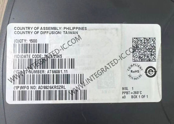 AD9826KRSZRL 集積回路チップ コンプリート16ビット画像信号プロセッサ SSOP-28