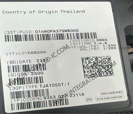 統合回路チップ TJA1055T 強化された障害耐性 CANトランシーバー