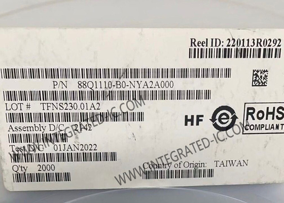 88Q1110-B0-NYA2A000 イーサネット IC 1.25 Gbps 低電力自動車 イーサネット PHY