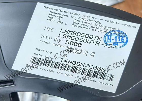 LSM6DSOQTR センサーIC 慣性測定装置 6軸 iNEMO 6DoF IMU LGA パッケージ